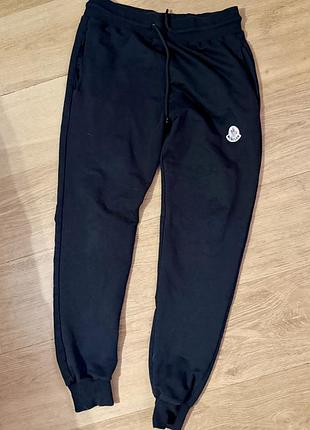 Штани спортивні чорні moncler