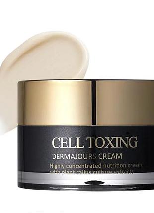 Омолоджувальний крем зі стовбуровими клітинами medi-peel cell toxing dermajours cream, 50 мл (оригінал, корея)