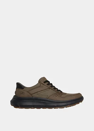 Оригінальні чоловічі кросівки skechers / чоловічі кросівки скечерс оливкового кольору