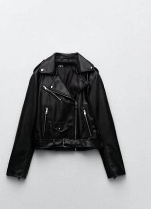 Косуха zara чорного кольору