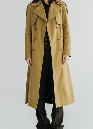 Тренч коттон xs 3