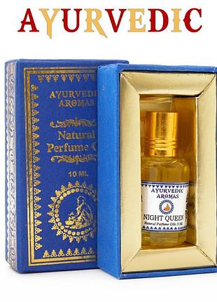 Парфюмерное масло королева ночи ayurvedic night queen 10ml.