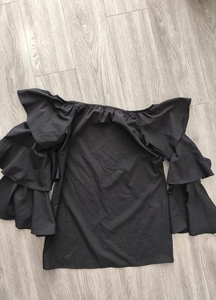 Блуза boohoo с объемными рукавами 3