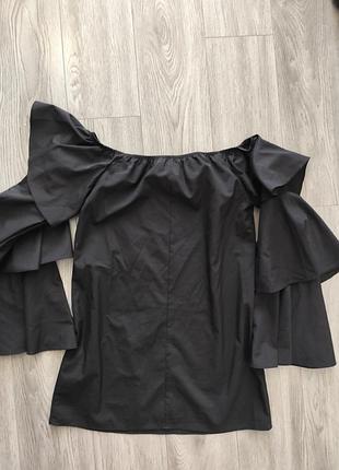 Блуза boohoo с объемными рукавами 4
