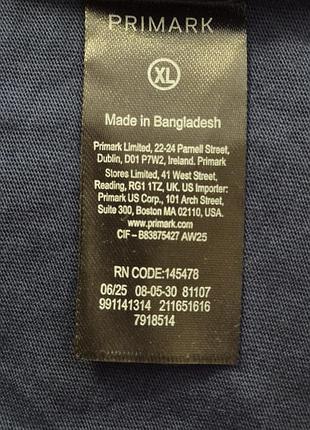 Новый мужской лонгслив primark/ xl 3