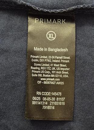 Новый мужской лонгслив primark/ xl 4