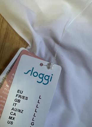 Трусики бесшовные белые л sloggi 5