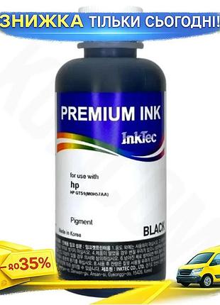 Ku чернила inktec пигментные universal fit черные 100 мл для принтеров hp чернила для печати uni2l_k