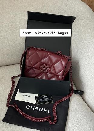 Сумочка 19 handbag burgundy❤️