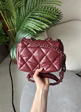 Сумочка 19 handbag burgundy❤️ 5