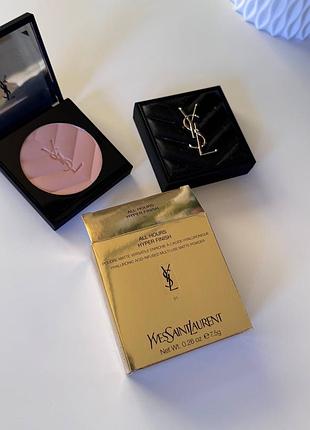 Люксова пудра yves saint laurent all hours hyper finish (відтінок 01)