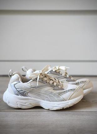 Кросівки бежеві puma morphic retro