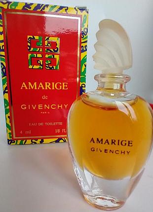 Givenchy amarige вінтаж мініатюра 4 мл