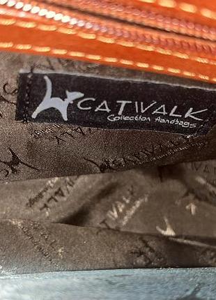 Кожаная сумка catwalk 9
