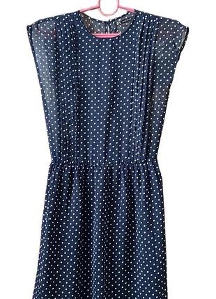 Trafaluc zara сукня в горошок xs