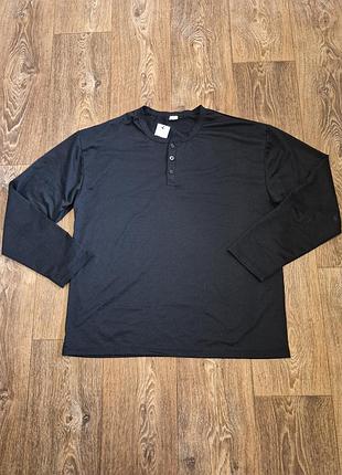 Новий чоловічий лонгслів henley з шотландії/ xxl