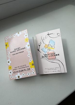 Пробники парфумів marc jacobs daisy eau so fresh a perfect 2