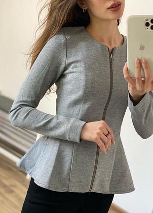 Жакет с баской h&amp;m 3