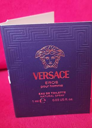 Пробники парфумів versace. 1мл. нові.  із відомої парфумерної мережі магазинів.