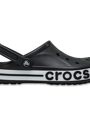 Crocs bayaband black оригінальні, крокси баябенд чорні чоловічі жіночі унісекс чоловічі унісекс оригінал + коробка m10w12(43-44)