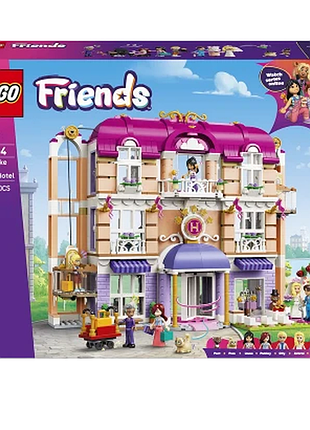 Блоковий конструктор lego friends гранд-готель у хартлейк-сіті (42704) новий!