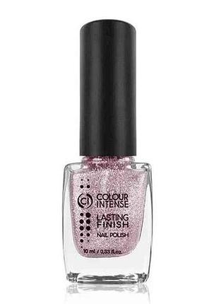 Лак для нігтів 10мл lasting finish 268 глітер тм colour intense
