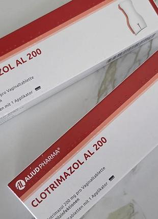 Препарат клотримазол al 200, от aliud pharma.