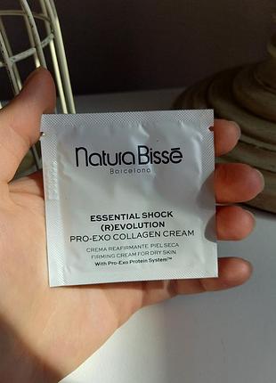 Крем для обличчя natura bisse essential shock (r)evolution pro-exo collagen cream, 2 мл