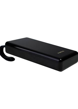 Универсальный power bank 30000 mah быстрая зарядка с двумя портами, портативная батарея, повербанк с фонариком