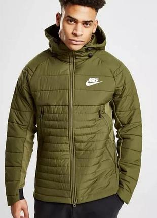 Чоловіча куртка nike оригінал колір хакі