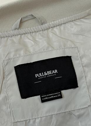 Чоловіча куртка/бомбер pull&bear 7