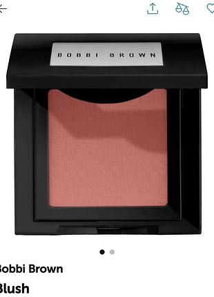 Компактні пудрові рум'яна bobbi brown blush 10 blushed боббі браун шовковисті рум'яна стійкий матовий фініш і природний відтінок