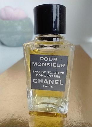 Chanel pour monsieur мініатюра 4 мл вінтаж