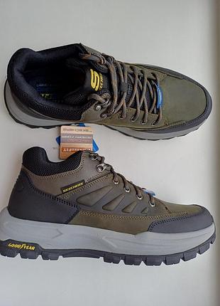 Ботинки skechers relaxed fit zeller - bazemore 204699 char размеры 42,43,45,46 оригинал