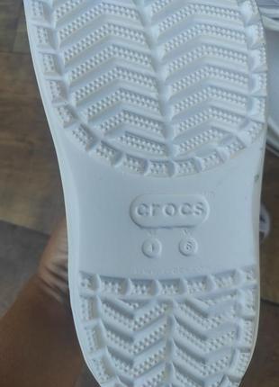Сабо crocs bayaband clog білі 9