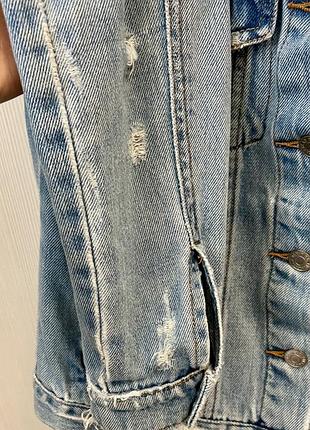 Джинсова куртка від pull&bear 5