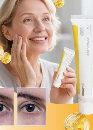 Осветляющий крем для лица celimax pore+dark spot brightening cream