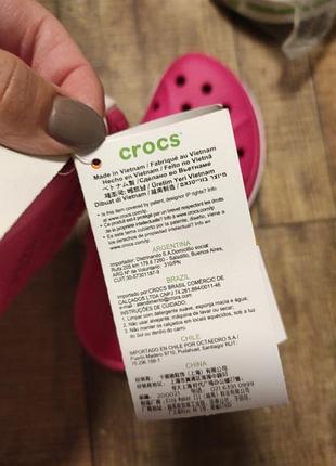 Детские crocs kids' bayaband raspberry 6