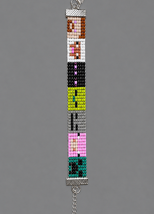 Фенечка minecraft ручної роботи