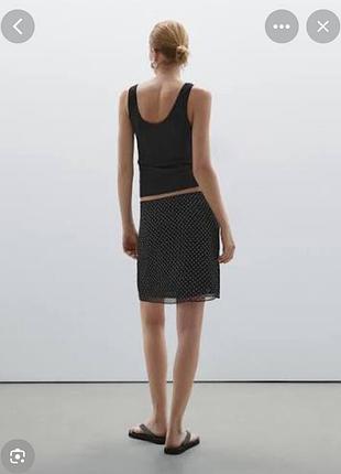 Спідниця в горохи massimo dutti 2
