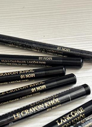 Lancôme le crayon khôl — олівець для очей, відтінок 01 noir