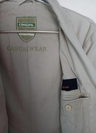 Стильний чоловічий піджак zara man 9