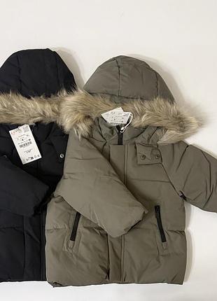 Пуховик zara 3
