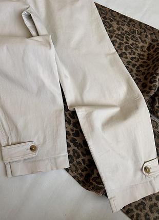 Штани брюки плотний хлопок massimo dutti. 8