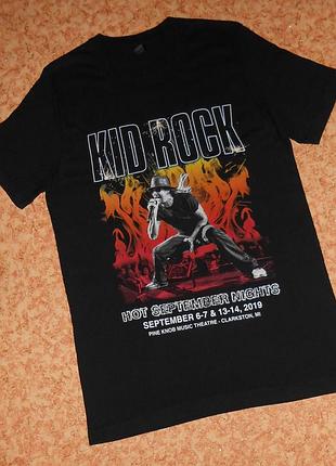 Футболка kid rock/hot september night tour/кід рок/рок мерч