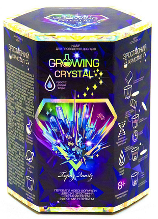 Игровой набор для выращивания кристаллов grk-01 growing crystal топаз