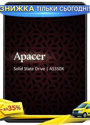 Ku твердотільний накопичувач ssd universal fit 128 гб apacer sata3 2.5 дюйми швидкий накопичувач для п uni2l_k