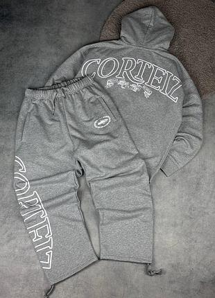 Костюм corteiz cotton silver 4