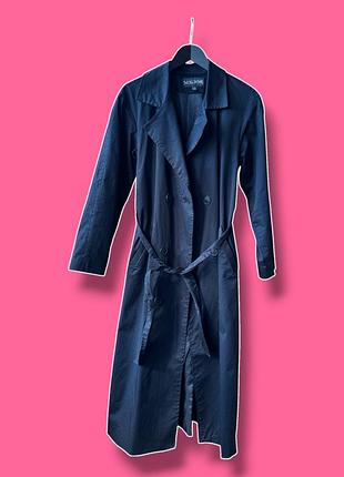 Тренч чорний