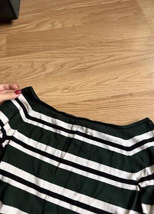Лонглсів у смужку h&m 3